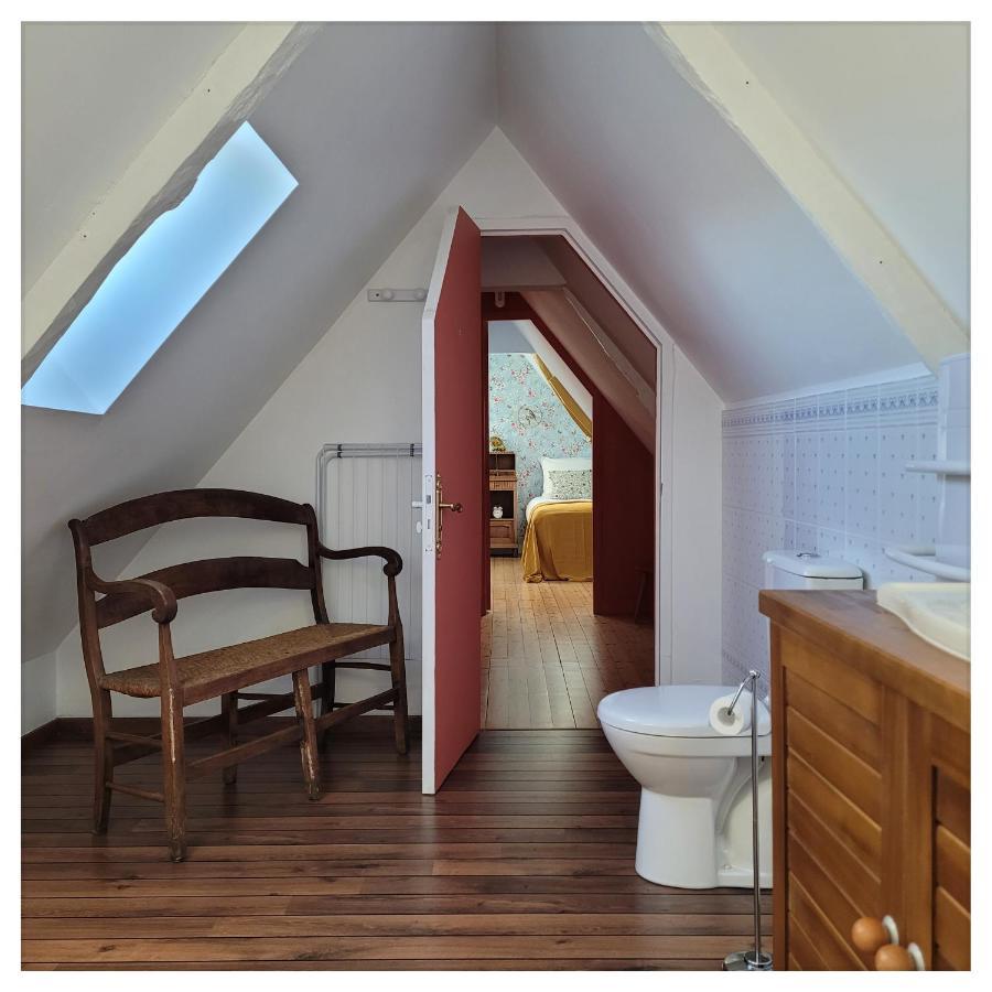 Gite De Charme Au Manoir Du Plessis-Quinquis Sainte-Seve Eksteriør billede