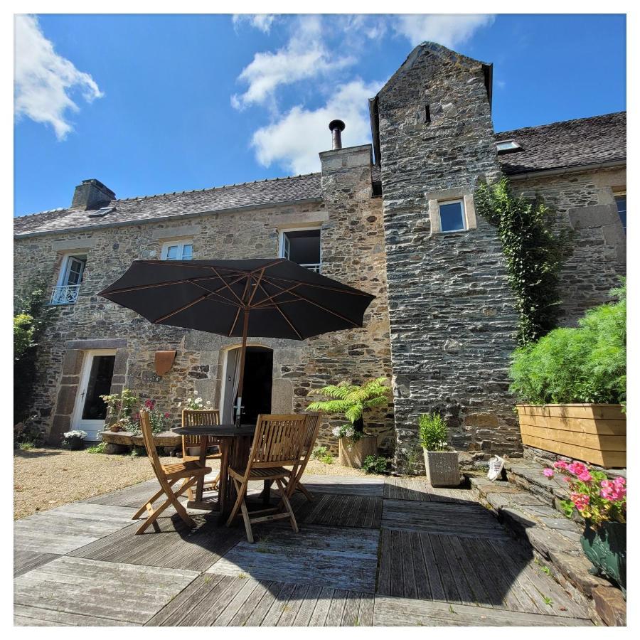 Gite De Charme Au Manoir Du Plessis-Quinquis Sainte-Seve Eksteriør billede